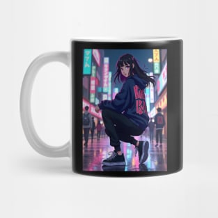 Dynamic Anime Vibes: A Journey of Color and Emotion Mug